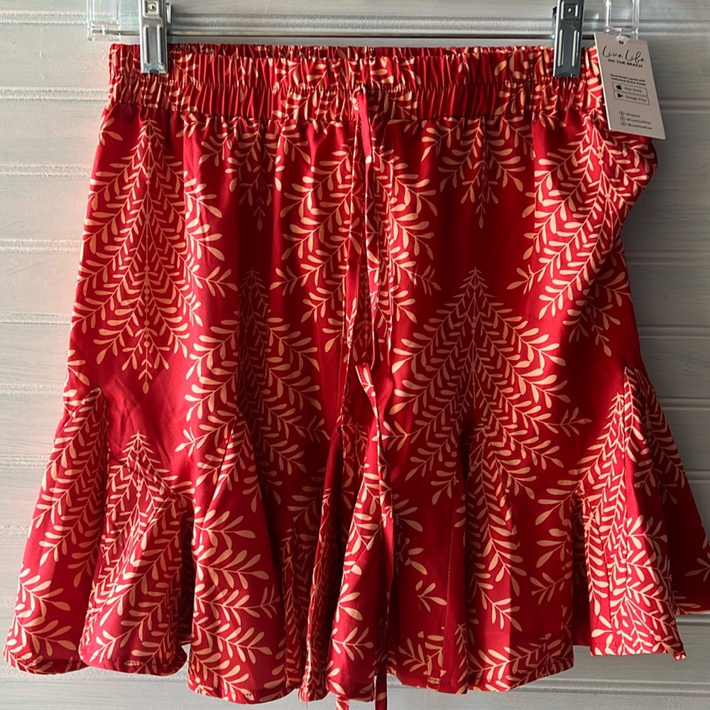 Women’s Cupshe Skirt Live Life on the Beach
